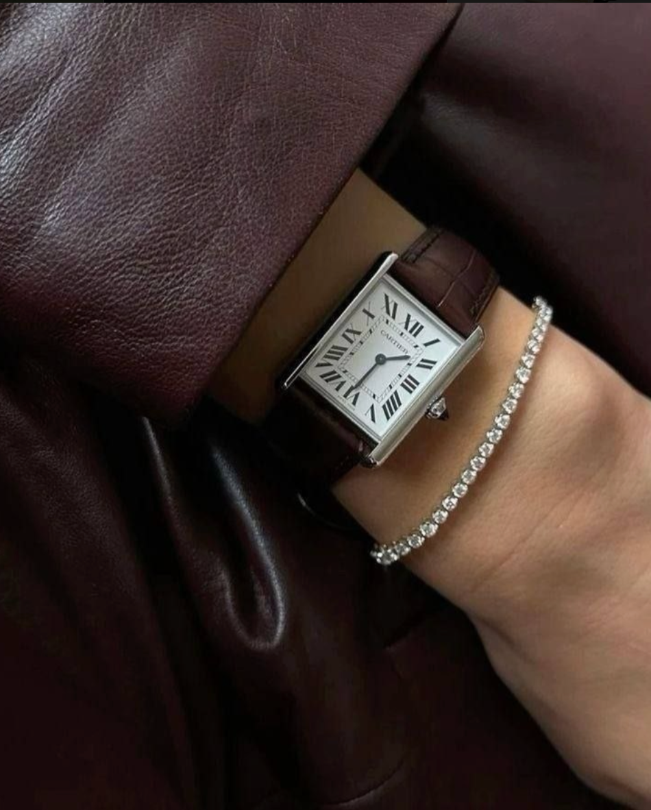 Cartier tank femme et homme