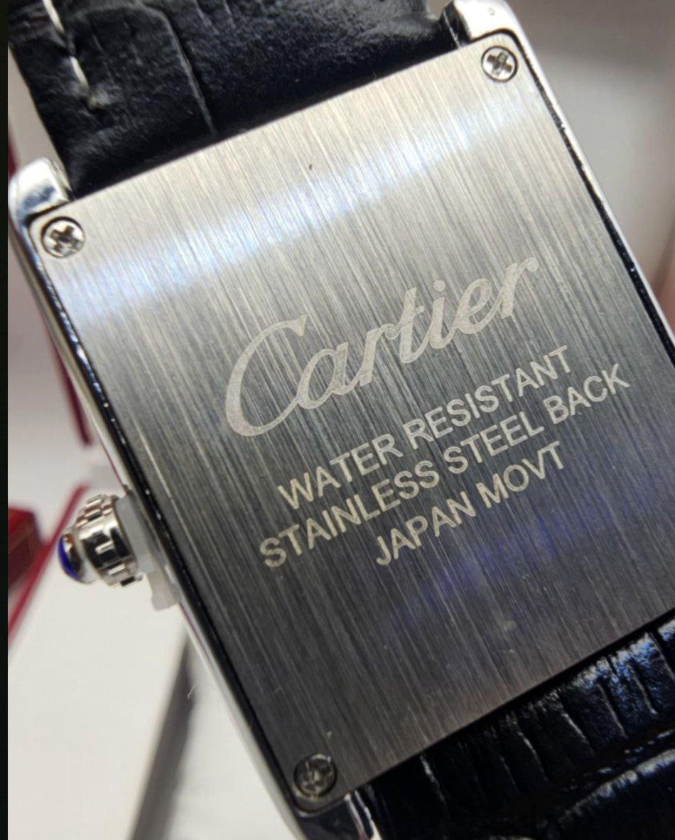 Cartier tank homme Bon qualité