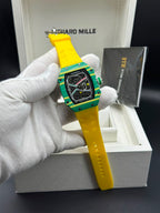 Montre Richard Mille RM 67-02 « Wayde van Niekerk » en Carbone TPT Vert et Jaune